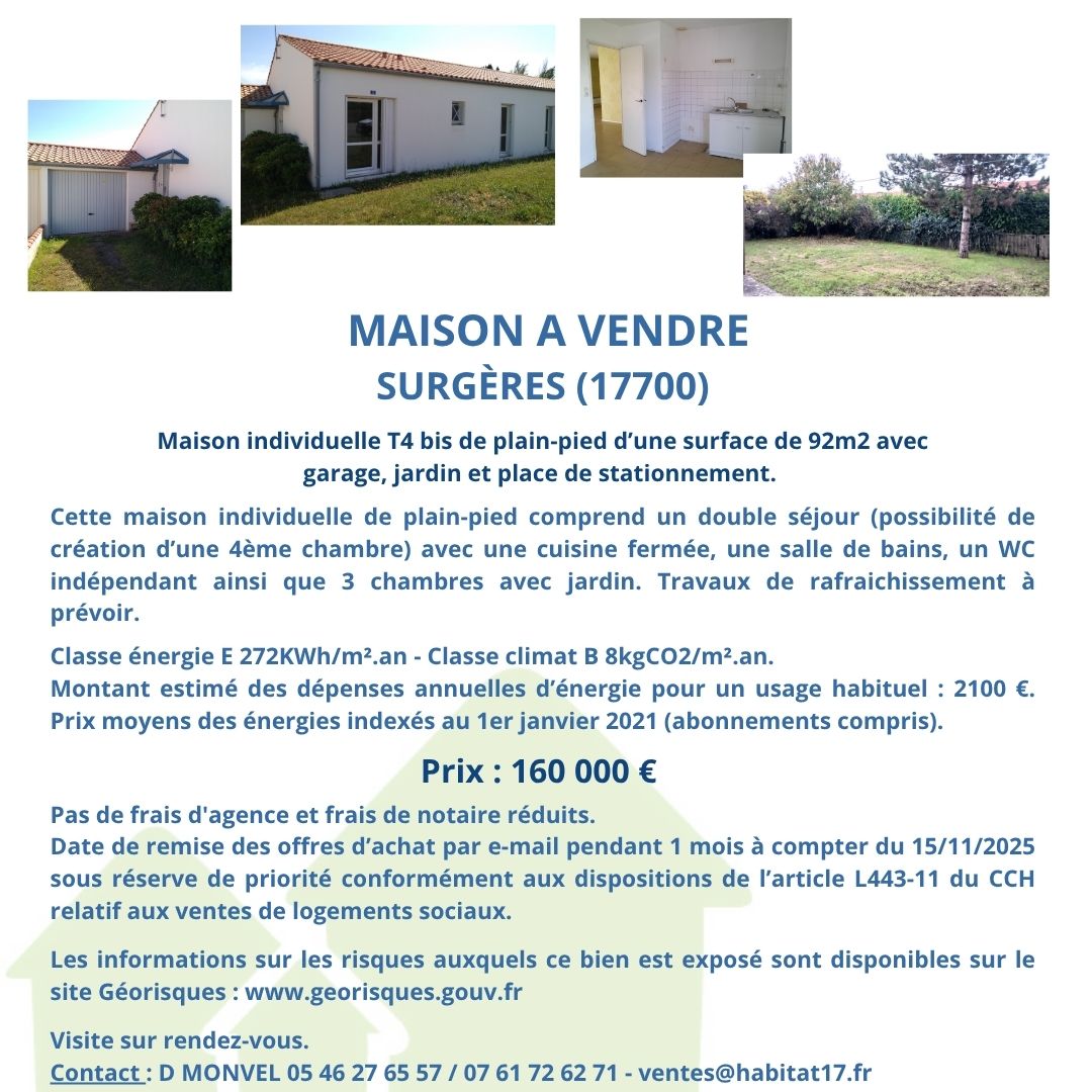 Annonce 2 site 5 impasse de l'Aunis